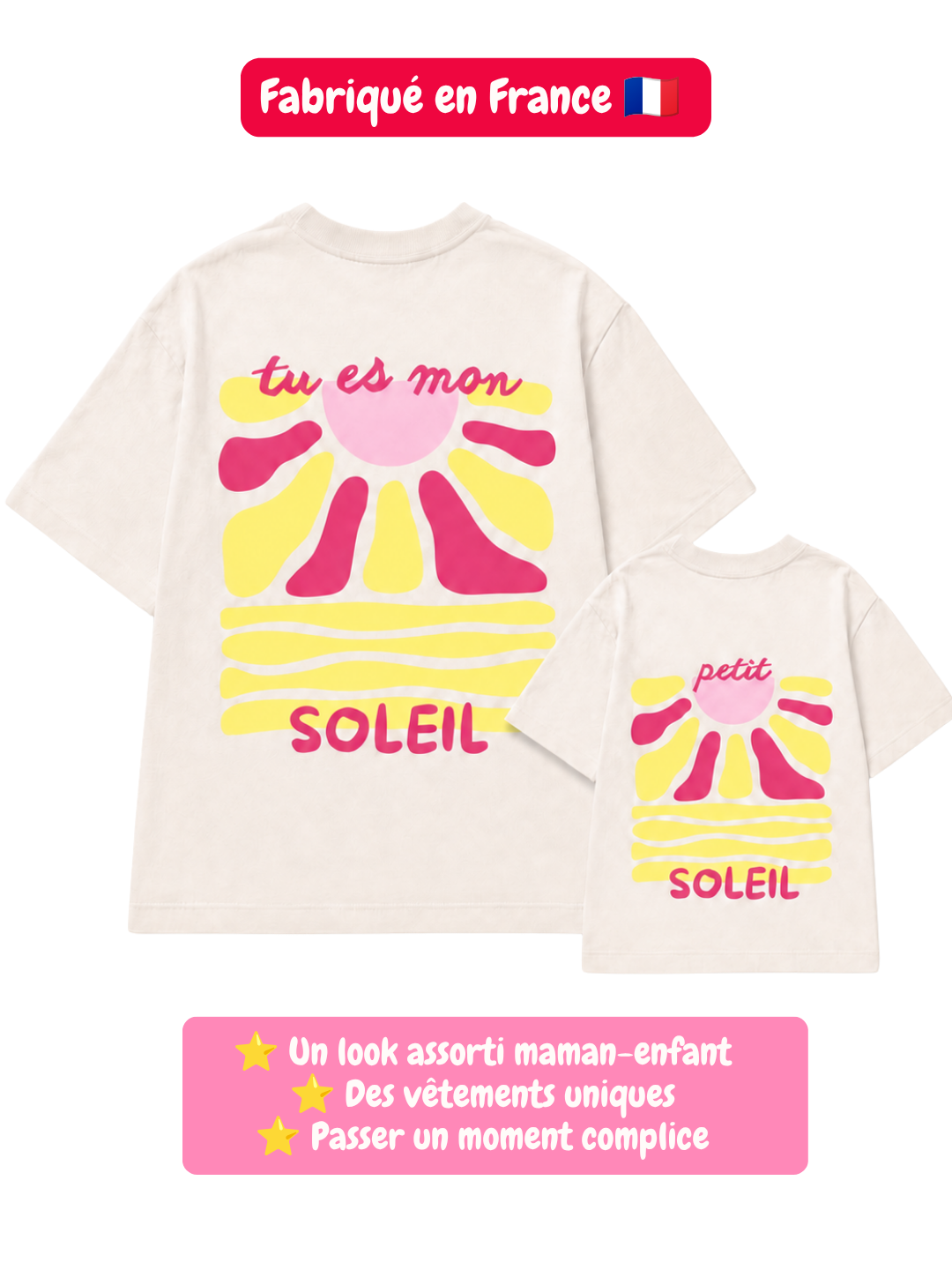 MATCHY MAMAN - ENFANT SOLEIL