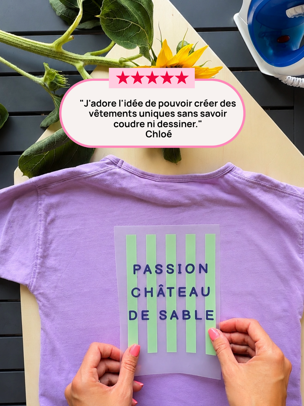 Planche "Passion CHÂTEAU DE SABLE"