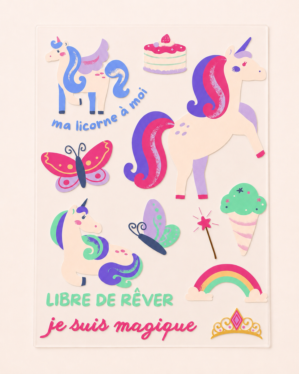 Planche "LES LICORNES"