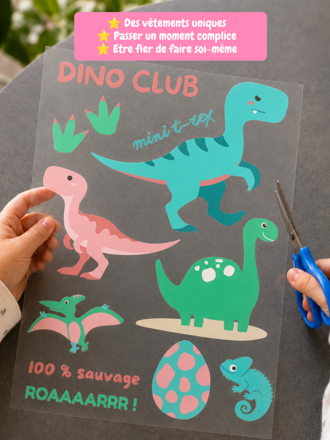 Planche "LES DINOS"