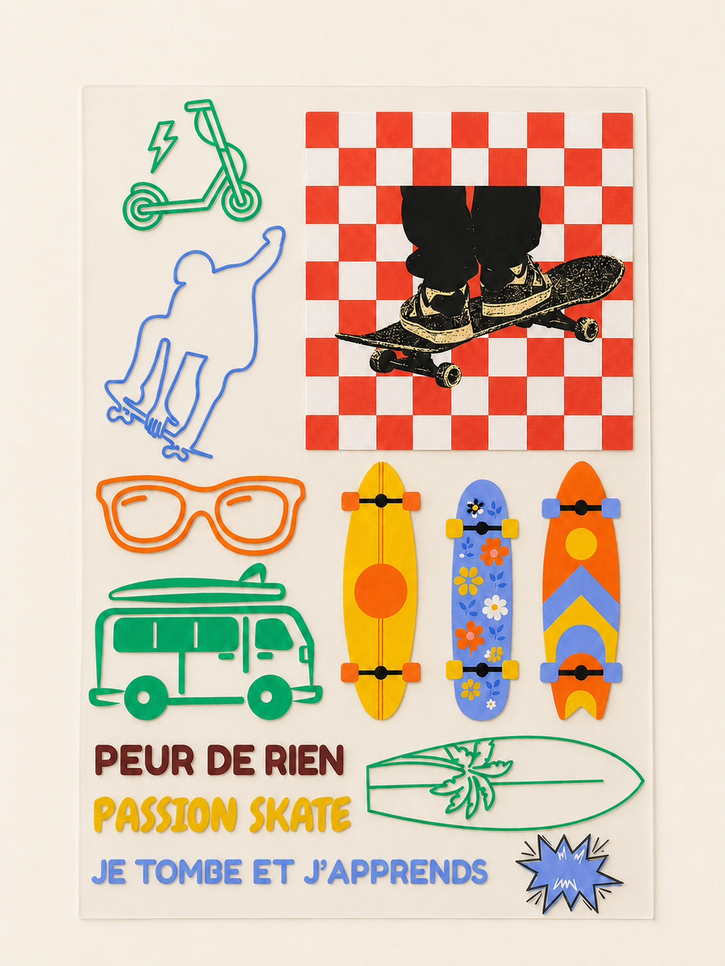 Planche LA GLISSE