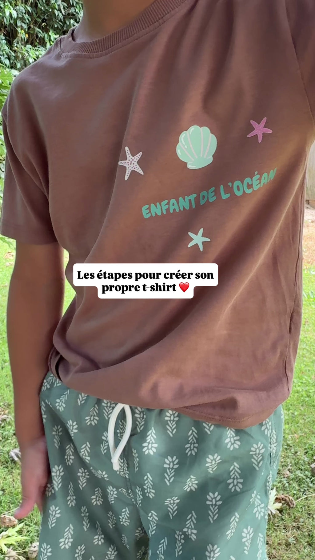 Transfert thermocollant - Planche OCÉAN